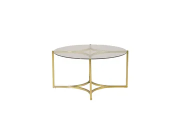 Kivik Sofabord Rundt 75cm - Transparent - Møbler - Borde - Sofabord