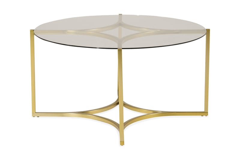 Kivik Sofabord Rundt 75cm - Transparent - Møbler - Borde - Sofabord