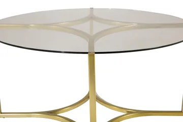 Kivik Sofabord Rundt 75cm - Transparent - Møbler - Borde - Sofabord