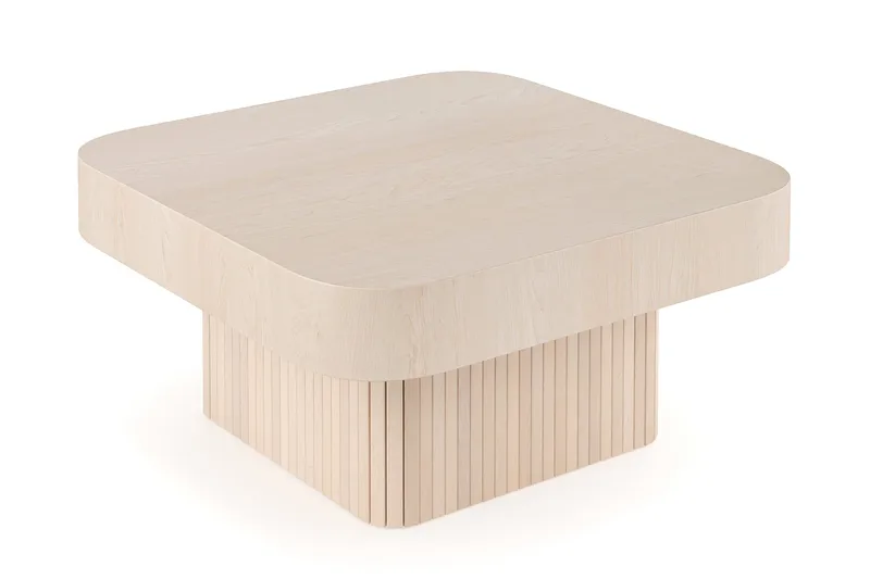 Kopparbo Sofabord 80 cm - Lyst hvidlaseret egetræ - Møbler - Borde - Sofabord