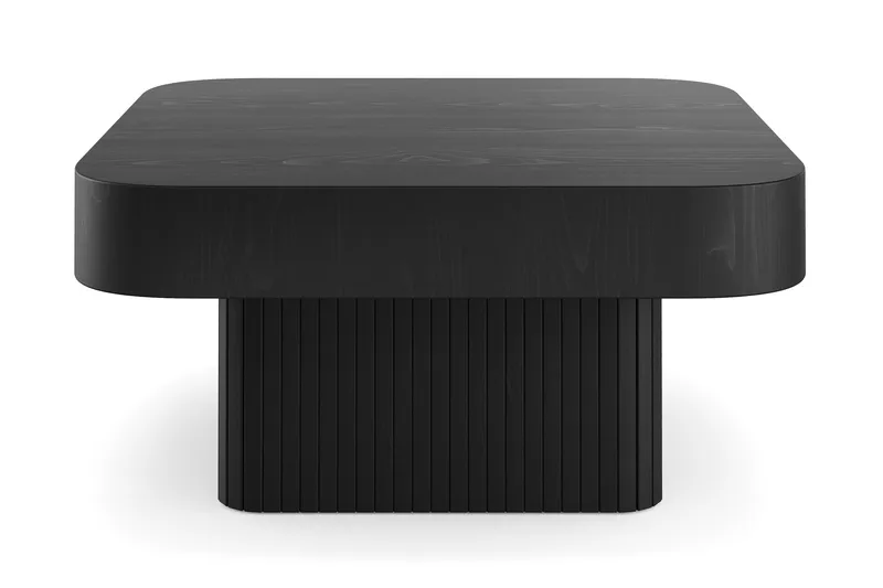 Kopparbo Sofabord 80 cm Sort, Sort Træ