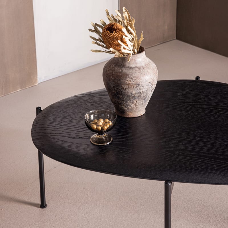 Sofabord Kota 92 cm - Sort - Møbler - Borde - Sofabord