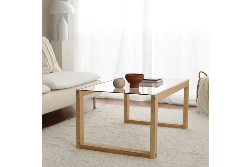 Kuselov Sofabord 85 cm - Lys natur - Møbler - Borde - Sofabord