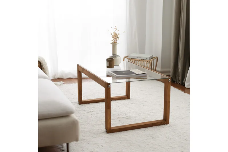 Kuselov Sofabord 85 cm - Natur - Møbler - Borde - Sofabord