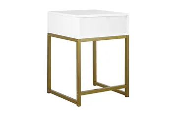 Largona Sofabord 40 cm - Hvid - Møbler - Borde - Sofabord