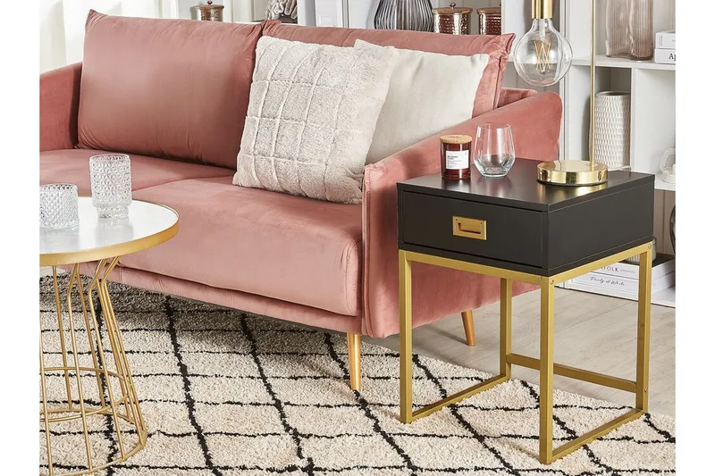 Largona Sofabord 40 cm - Sort - Møbler - Borde - Sofabord