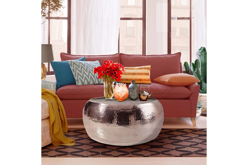 Latisha sofabord 83 cm - Silver - Møbler - Borde - Sofabord