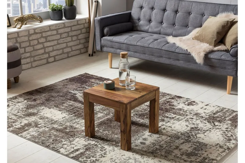 Latrone Sofabord 45 cm, Massivt Træ