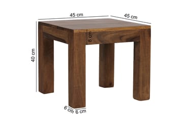 Latrone Sofabord 45 cm - Massivt Træ - Møbler - Borde - Sofabord