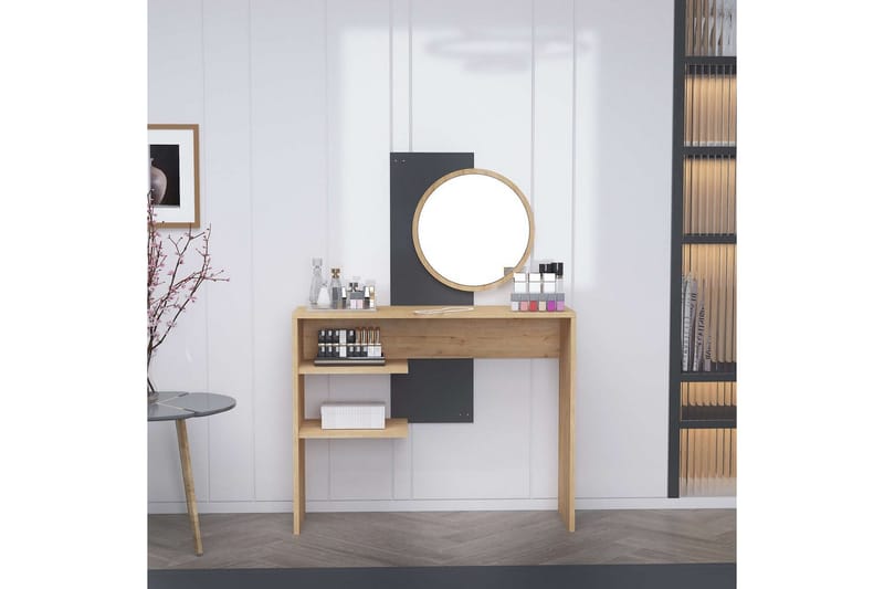 Laxman Toiletbord 96 cm - Blå/Antracit - Møbler - Borde - Sofabord - Kistebord