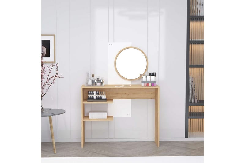 Laxman Toiletbord 96 cm - Blå/Hvid - Møbler - Borde - Sofabord - Kistebord