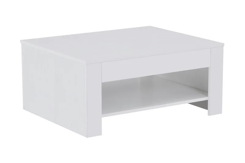 Legionary Justerbart Sofabord 100 cm - Rektangulær/Hvid - Møbler - Borde - Sofabord