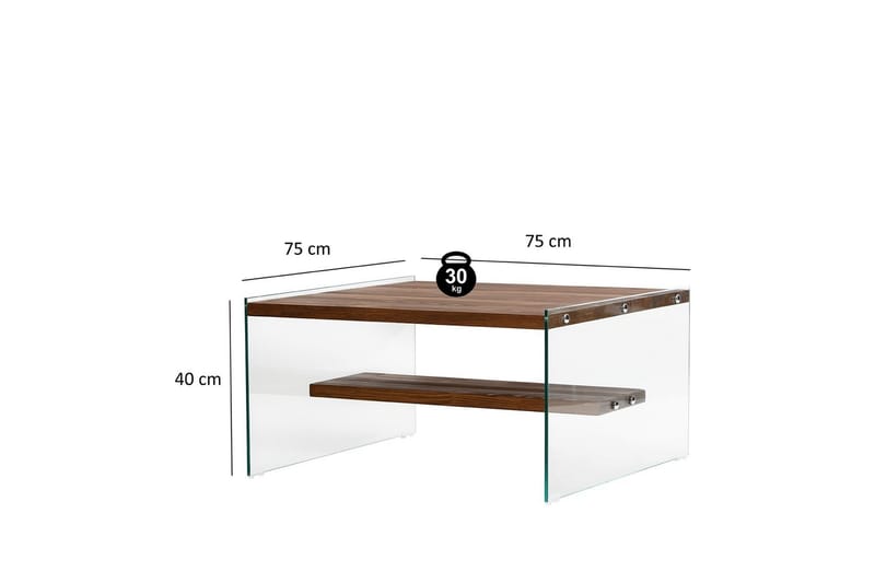 Lepinas Sofabord 75 cm - Nature - Møbler - Borde - Sofabord