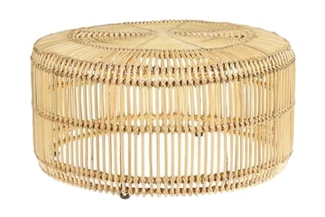Limni Sofabord 84 cm - Rattan/Lyst Træ - Møbler - Borde - Sofabord