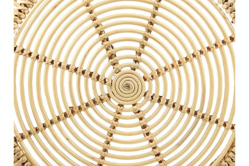 Limni Sofabord 84 cm - Rattan/Lyst Træ - Møbler - Borde - Sofabord