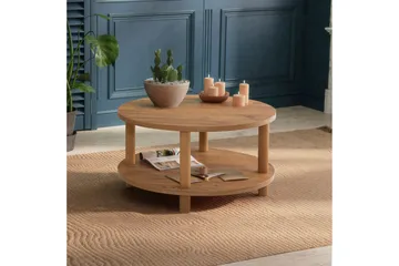 Lofita Sofabord 70x43,7x70 cm Rundt - Grøn - Møbler - Borde - Sofabord
