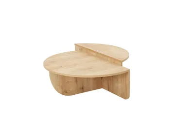 Louvrall Sofabord 90 cm - Oak - Møbler - Borde - Sofabord