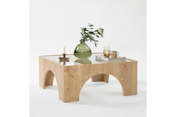Lowan Sofabord 80 cm - Oak - Møbler - Borde - Sofabord