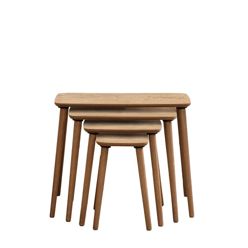 Lyvenn indskudsborde 70 cm - Eg - Møbler - Borde - Sofabord - Kistebord