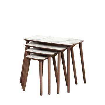 Lyvenn indskudsborde 70 cm - Hvid - Møbler - Borde - Sofabord - Kistebord