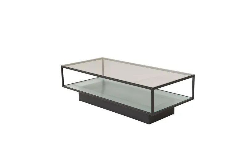 Maglehem Sofabord 130 cm - Transparent - Møbler - Borde - Sofabord