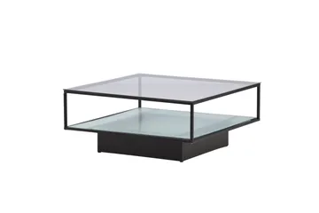 Maglehem Sofabord 90x90x37,5 cm - Svart - Møbler - Borde - Sofabord