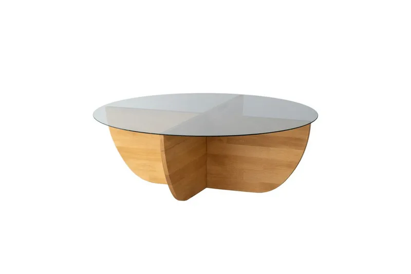 Sofabord Makhan Eg - Lysebrun - Møbler - Borde - Sofabord