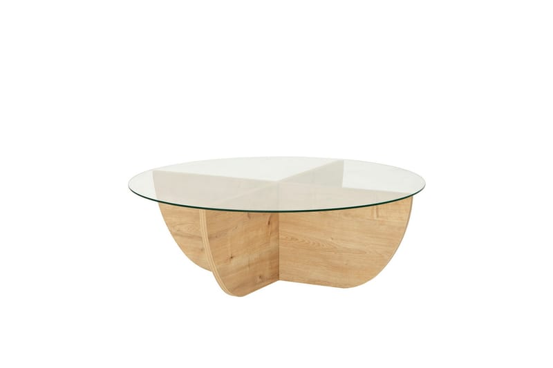 Makhan Sofabord 90 cm - Oak - Møbler - Borde - Sofabord