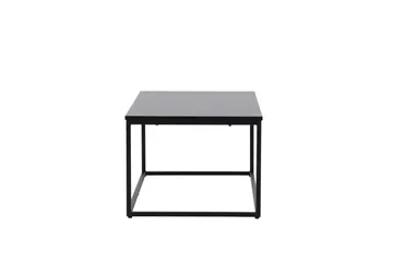 Mallan Rektangulært Sofabord 120x60 cm i Malet Træ - Sort - Møbler - Borde - Sofabord