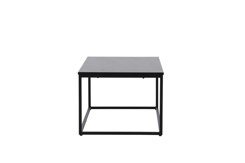 Mallan Rektangulært Sofabord 120x60 cm i Malet Træ - Sort - Møbler - Borde - Sofabord