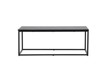 Mallan Rektangulært Sofabord 120x60 cm i Malet Træ - Sort - Møbler - Borde - Sofabord
