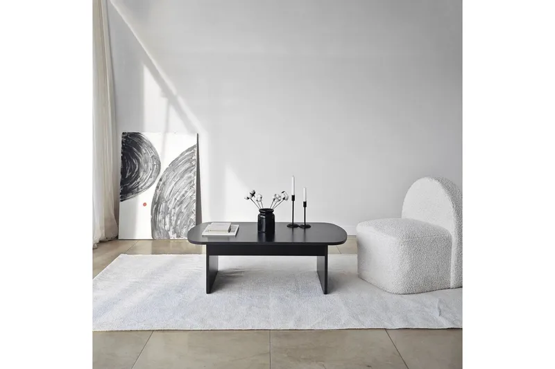 Sofabord Malo Sort - Sort - Møbler - Borde - Sofabord