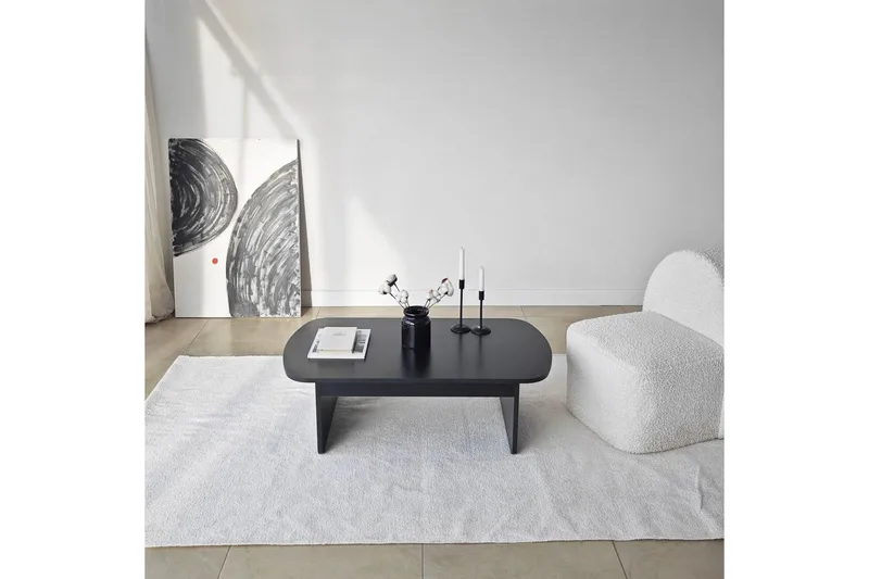 Sofabord Malo Sort - Sort - Møbler - Borde - Sofabord