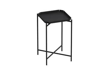 Mamta Kvadratisk Sofabord 46 cm i Metal - Sort - Møbler - Borde - Sofabord