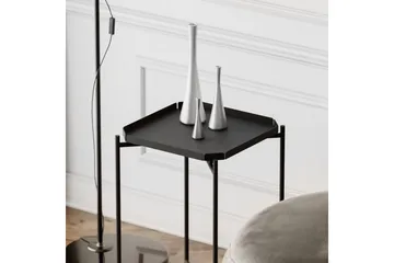 Mamta Kvadratisk Sofabord 46 cm i Metal - Sort - Møbler - Borde - Sofabord