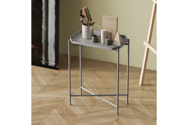 Mamta Sofabord 26 cm - Grå - Møbler - Borde - Sofabord