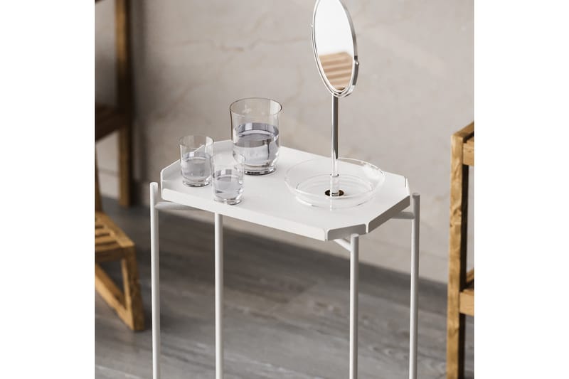 Mamta Sofabord 26 cm - Hvid - Møbler - Borde - Sofabord