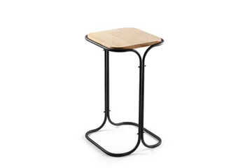 Mamta Sofabord 30 cm - Sort/Nature - Møbler - Borde - Sofabord