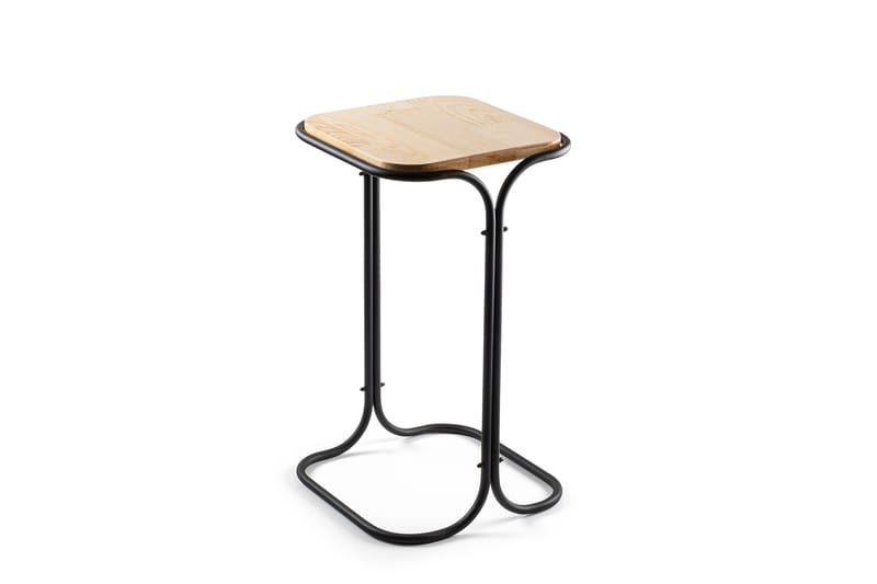 Mamta Sofabord 30 cm - Sort/Nature - Møbler - Borde - Sofabord