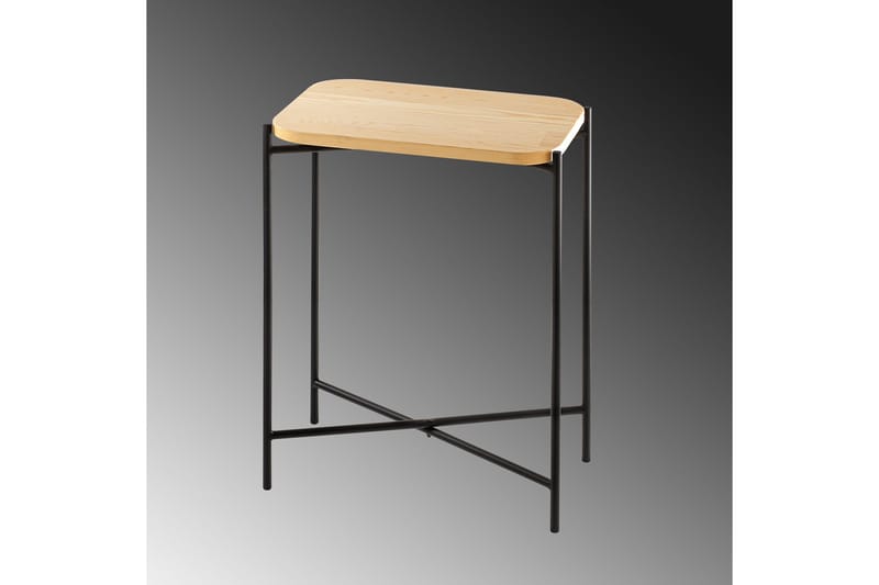 Mamta Sofabord 40 cm - Sort/Nature - Møbler - Borde - Sofabord