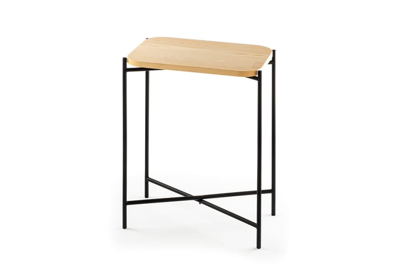 Mamta Sofabord 40 cm - Sort/Nature - Møbler - Borde - Sofabord