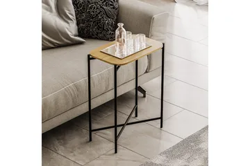 Mamta Sofabord 40 cm - Sort/Nature - Møbler - Borde - Sofabord