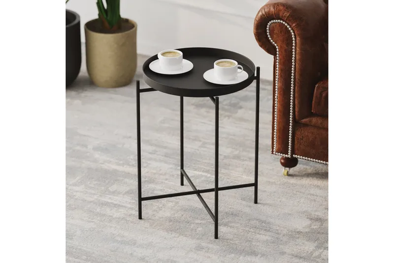 Mamta Sofabord 46 cm, Sort