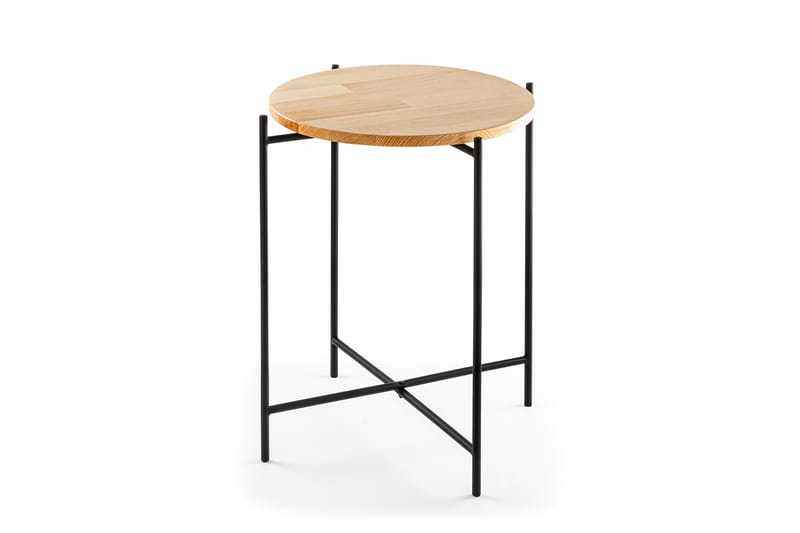 Mamta Sofabord 46 cm - Sort/Nature - Møbler - Borde - Sofabord