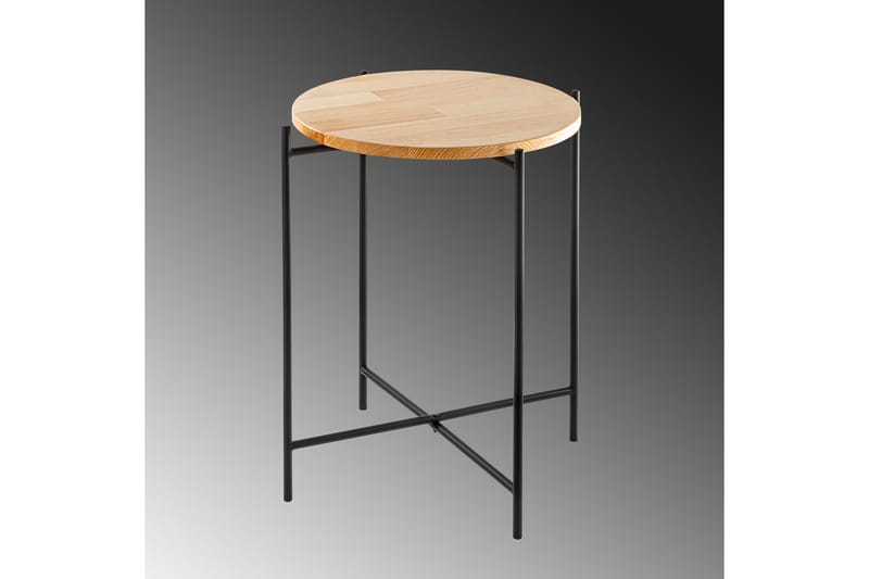 Mamta Sofabord 46 cm - Sort/Nature - Møbler - Borde - Sofabord