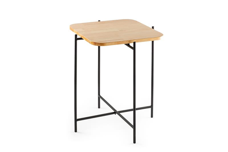 Mamta Sofabord 46 cm - Sort/Nature - Møbler - Borde - Sofabord