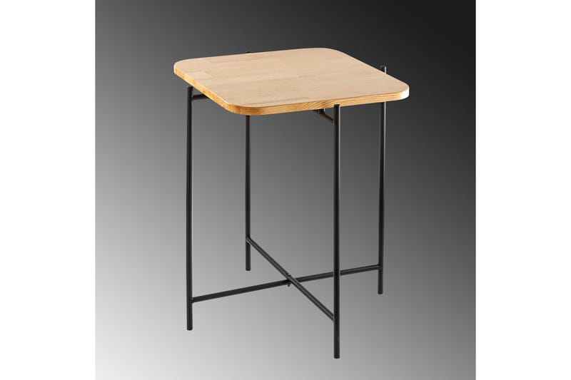 Mamta Sofabord 46 cm - Sort/Nature - Møbler - Borde - Sofabord