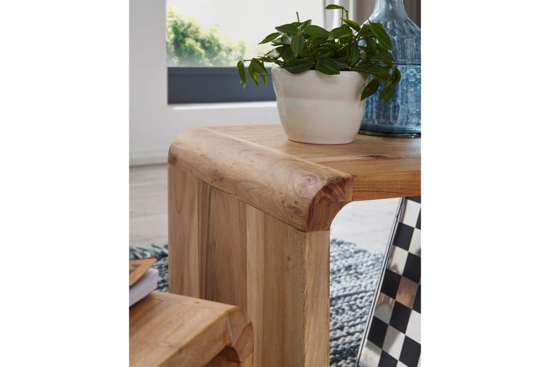 Mancheno Indskudsbord 36 cm 2 Bord - Akacie - Møbler - Borde - Sofabord