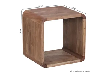 Mancheno Indskudsbord 36 cm 2 Bord - Akacie - Møbler - Borde - Sofabord