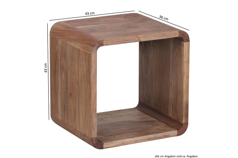 Mancheno Indskudsbord 36 cm 2 Bord - Akacie - Møbler - Borde - Sofabord